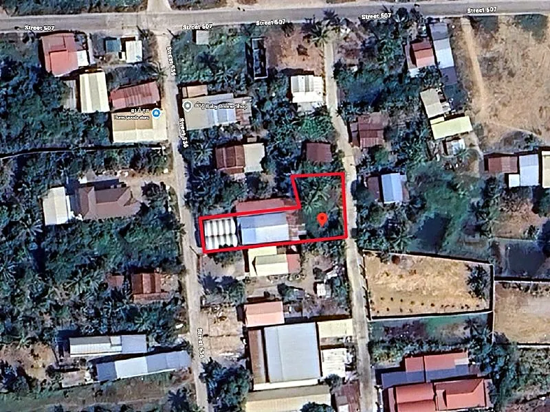 Bank Auction: Land & House, 633 m² in Kab Kou Thmei Village, Battambang, photo 2