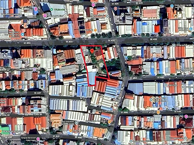 Bank Auction: Land & House, 1,866 m² in Tuol Tumpung Ti Pir, Phnom Penh, photo 2