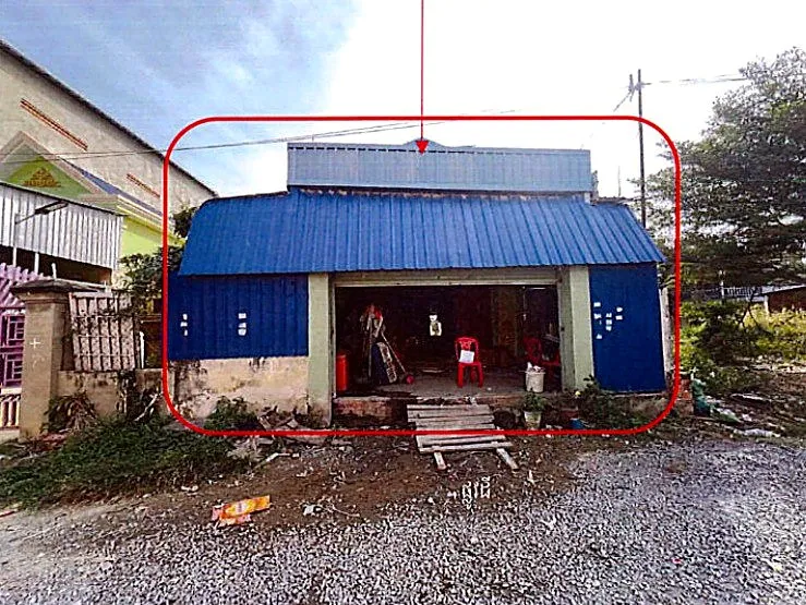 Bank Auction: Land & House, 88 m² in Preaek Kampues, Phnom Penh