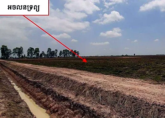 Bank Auction: Development Land, 4,958 m² in Sangkat Angkor Tret, Prey Veng, photo 5