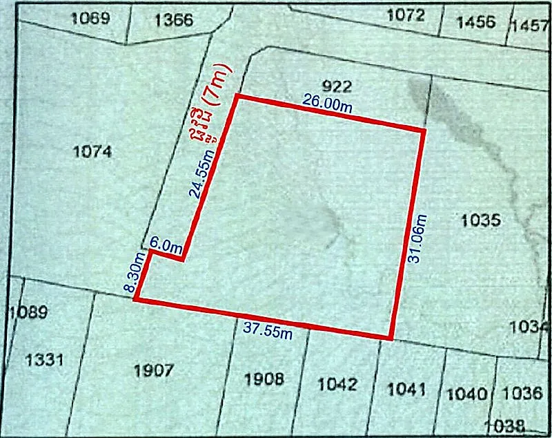 Bank Auction: Residential Plot, 952 m² in Thmei Village, Siemreap, photo 2