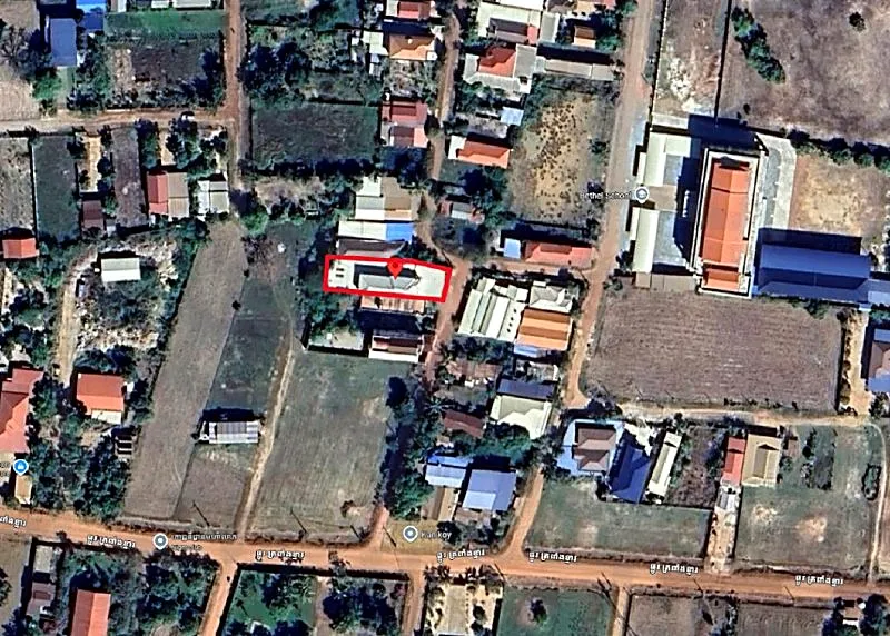 Bank Auction: Land & House, 442 m² in Khnar Village, Siemreap, photo 2
