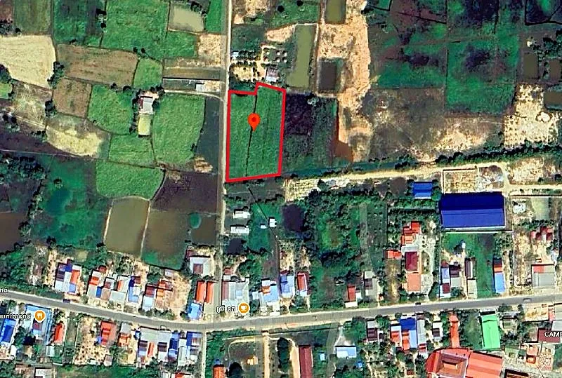 Bank Auction: Development Land, 4,063 m² in Chambak, Takeo, photo 2