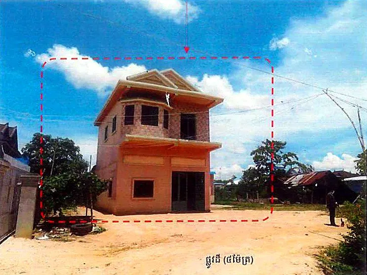 Bank Auction: Land & House, 130 m² in Chambork, Takeo, photo 2