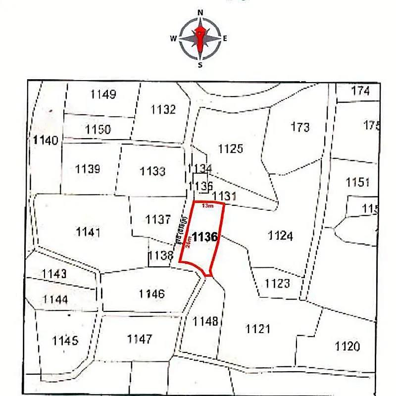 Bank Auction: Residential Plot, 462 m² in Chambork, Takeo, photo 2