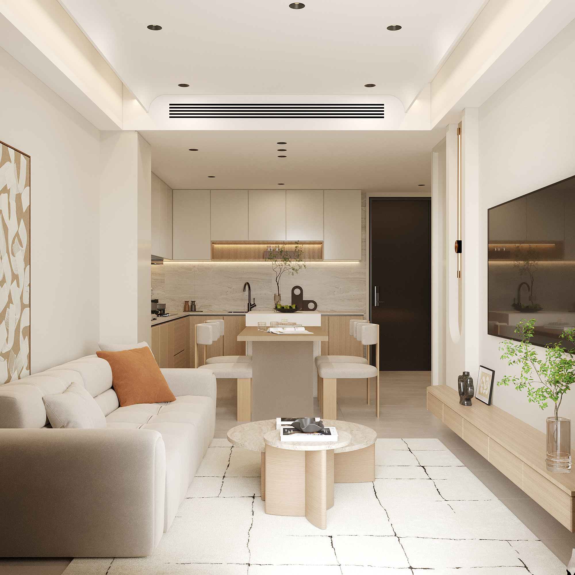 Luxury 1-BR Apartment For Sale in BKK1, view 2