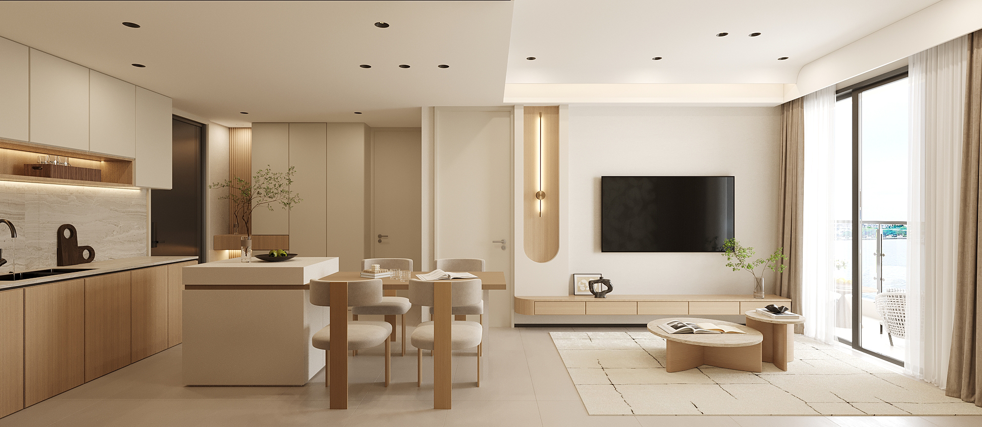 Luxury 1-BR Apartment For Sale in BKK1, view 4