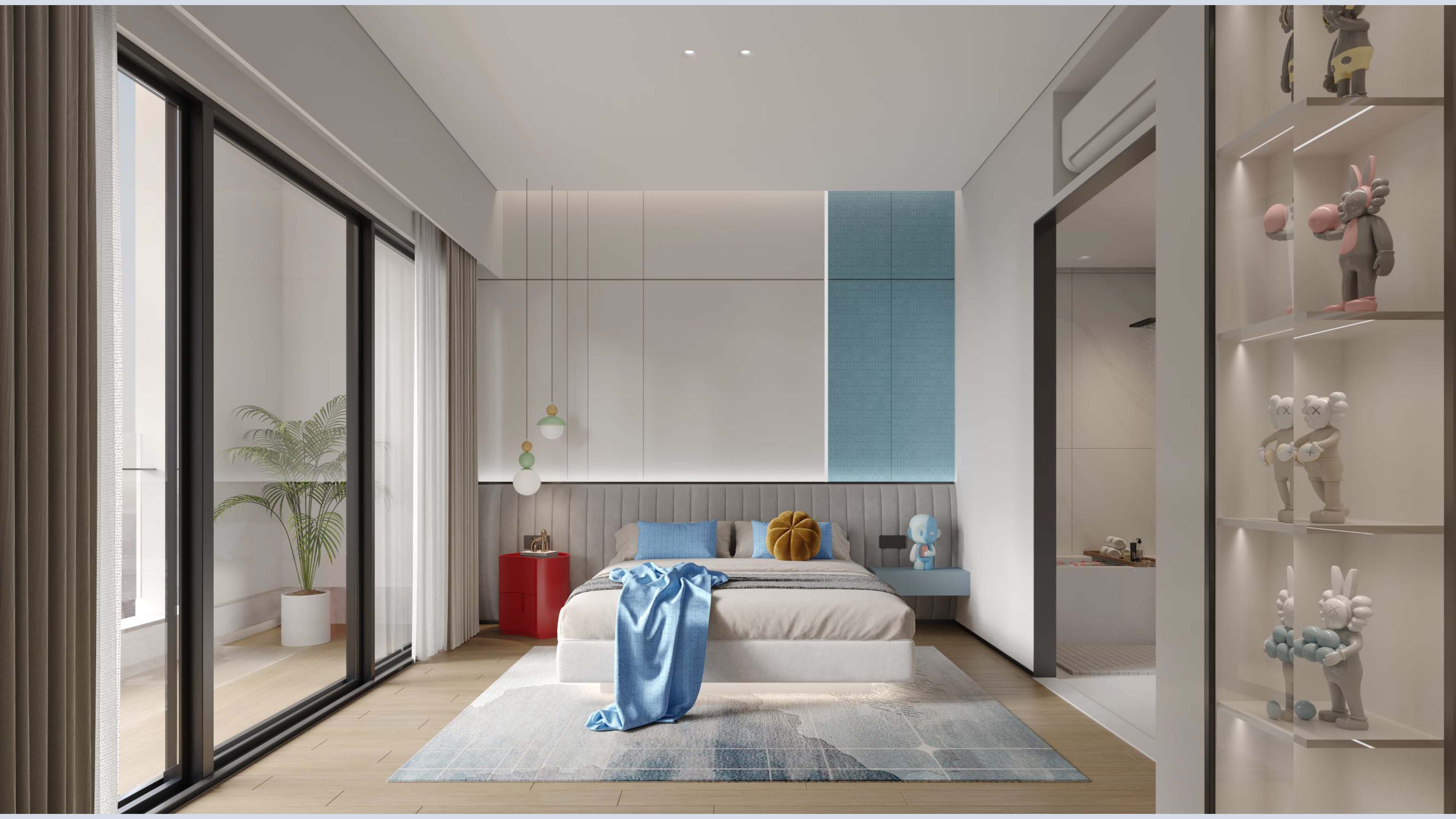 Stunning 1-Bedroom Condo at Picasso Sky Gemme, Phnom Penh, view 5