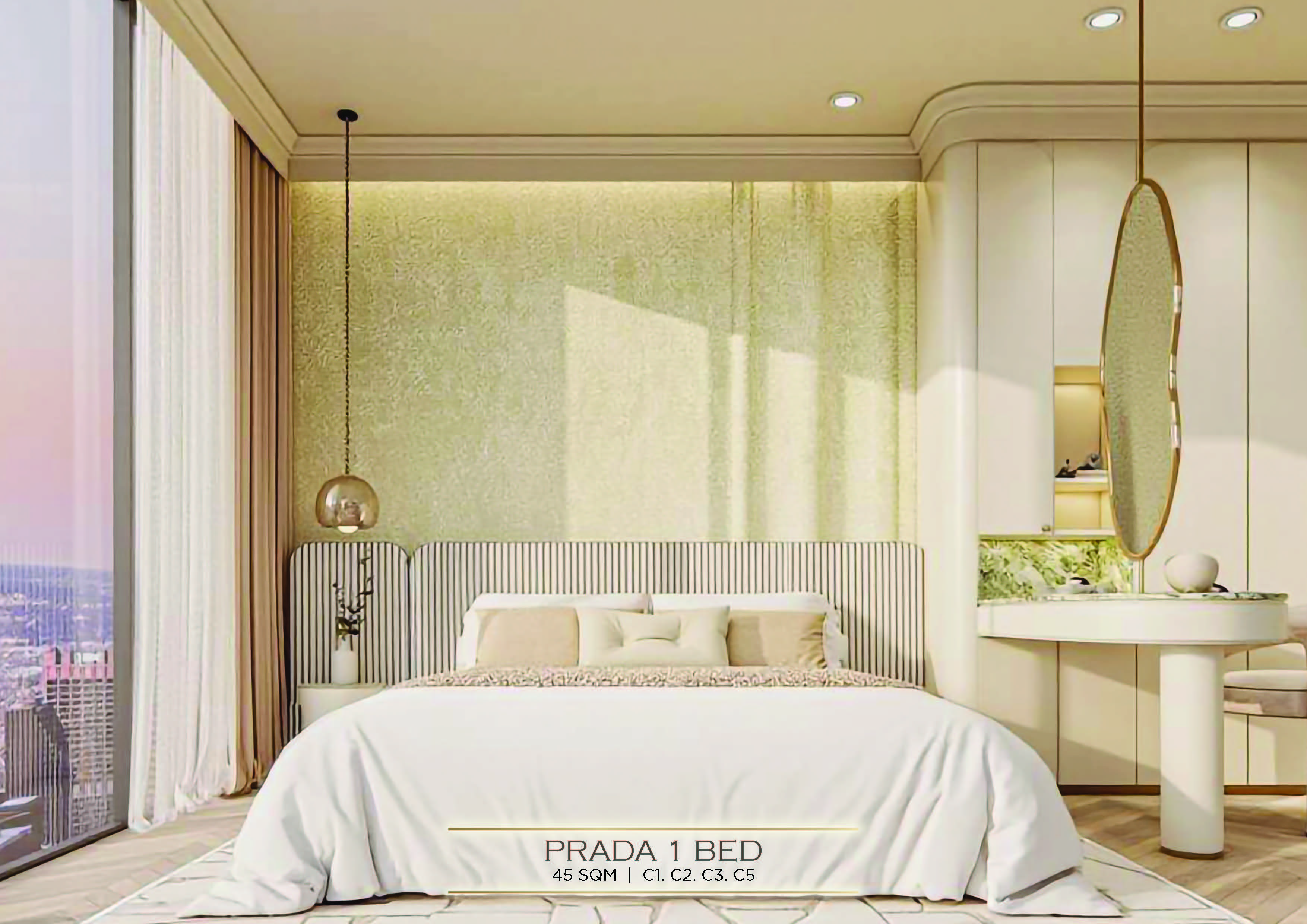 1-Bedroom Unit | Time Square11 at BKK1 | Time Castle 11, view 2