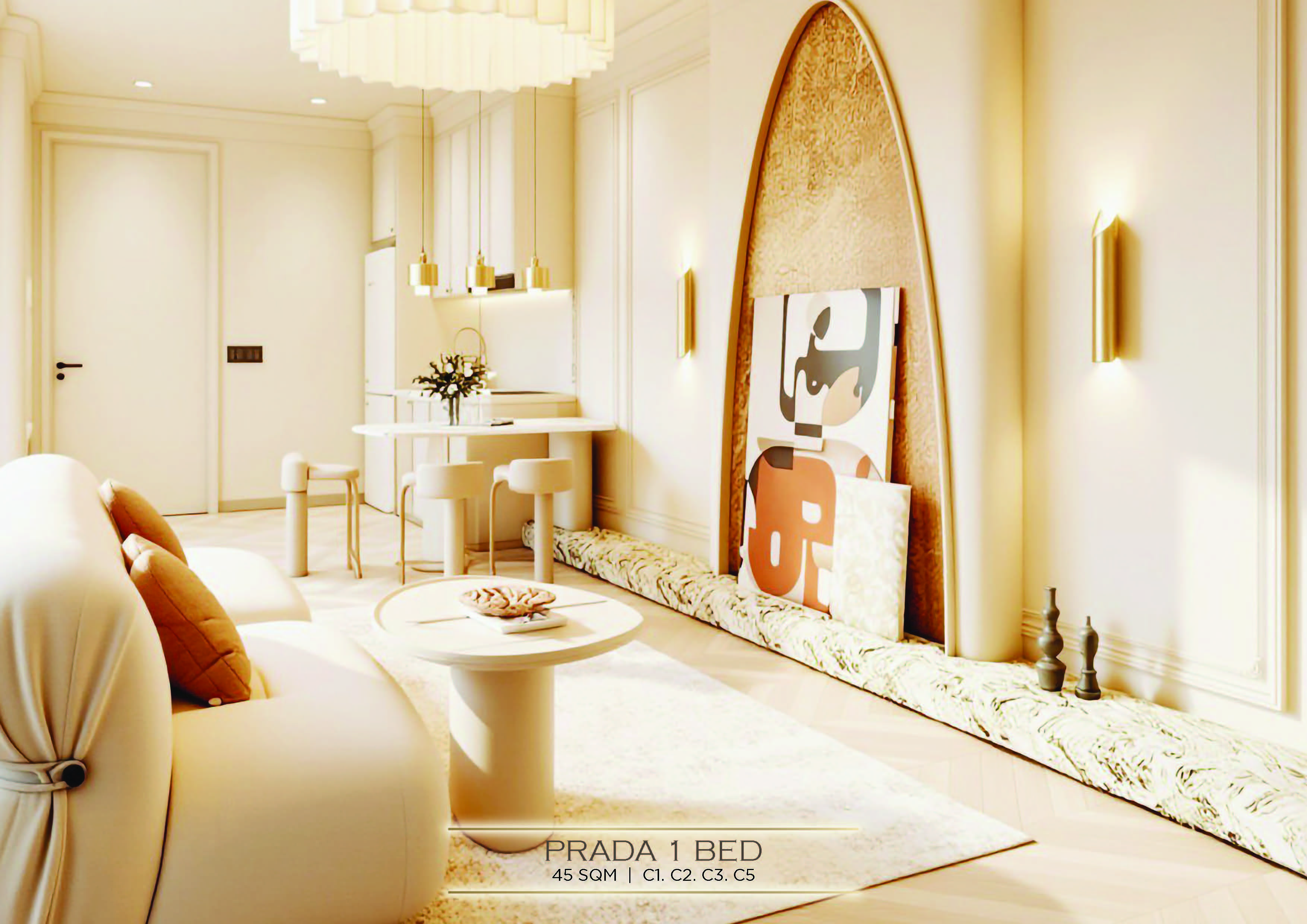 1-Bedroom Unit | Time Square11 at BKK1 | Time Castle 11, view 3
