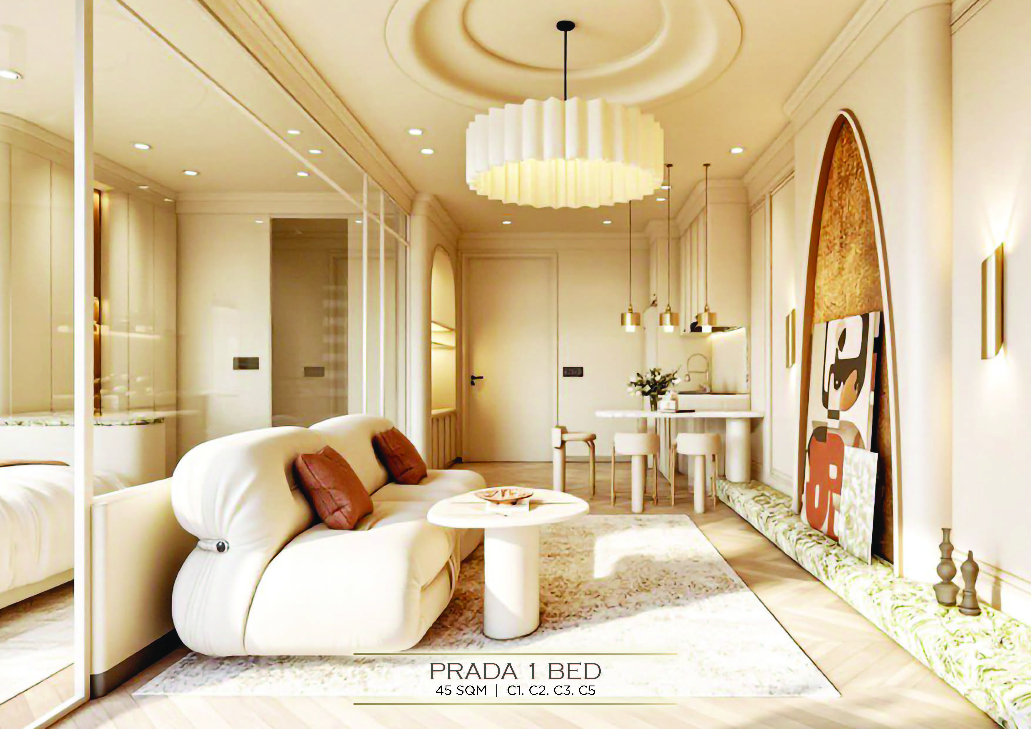 1-Bedroom Unit | Time Square11 at BKK1 | Time Castle 11, view 5