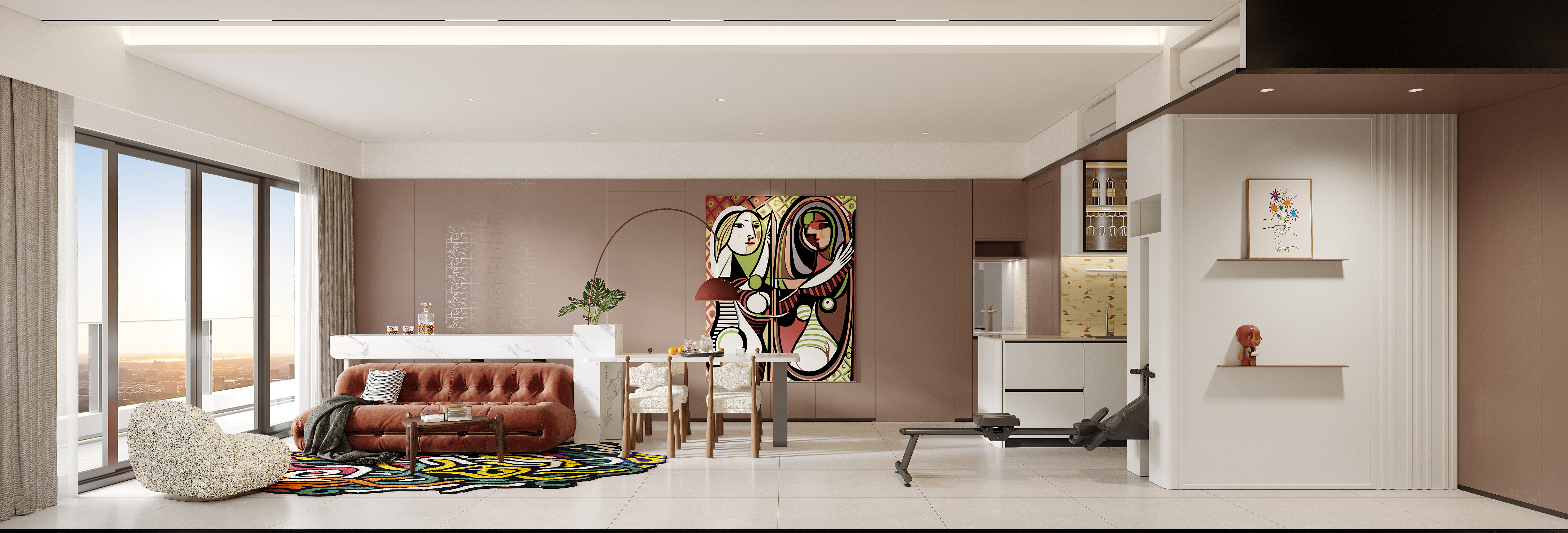 Luxury 2-Bedroom Riverfront Condo for Sale – Picasso Sky Gemme (Picasso 2), Phnom Penh