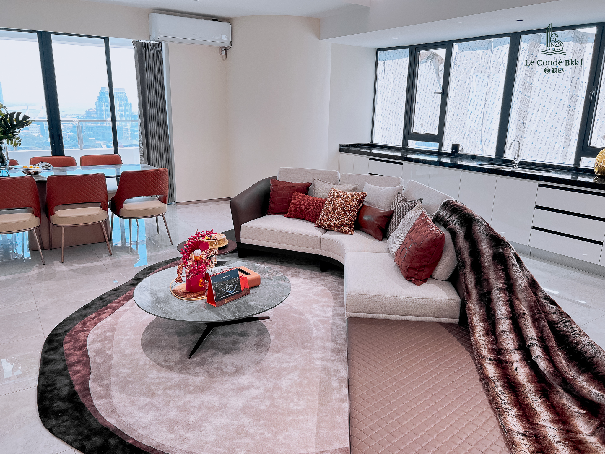 Corner 3-Bedroom Condo for Sale in Le Condé BKK1, Phnom Penh