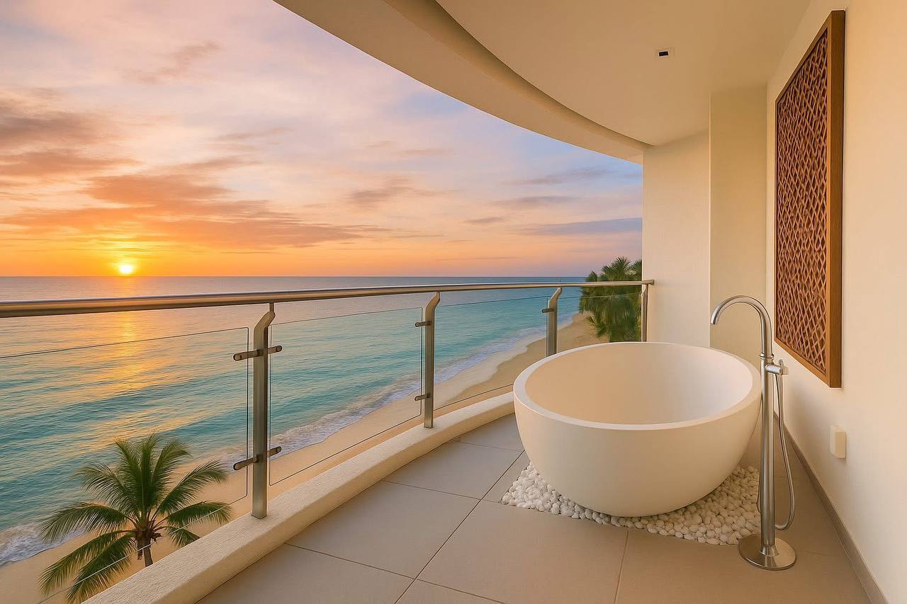 3 Bedroom Beachfront Condo with Direct Ocean View | Time Square 10, view 3