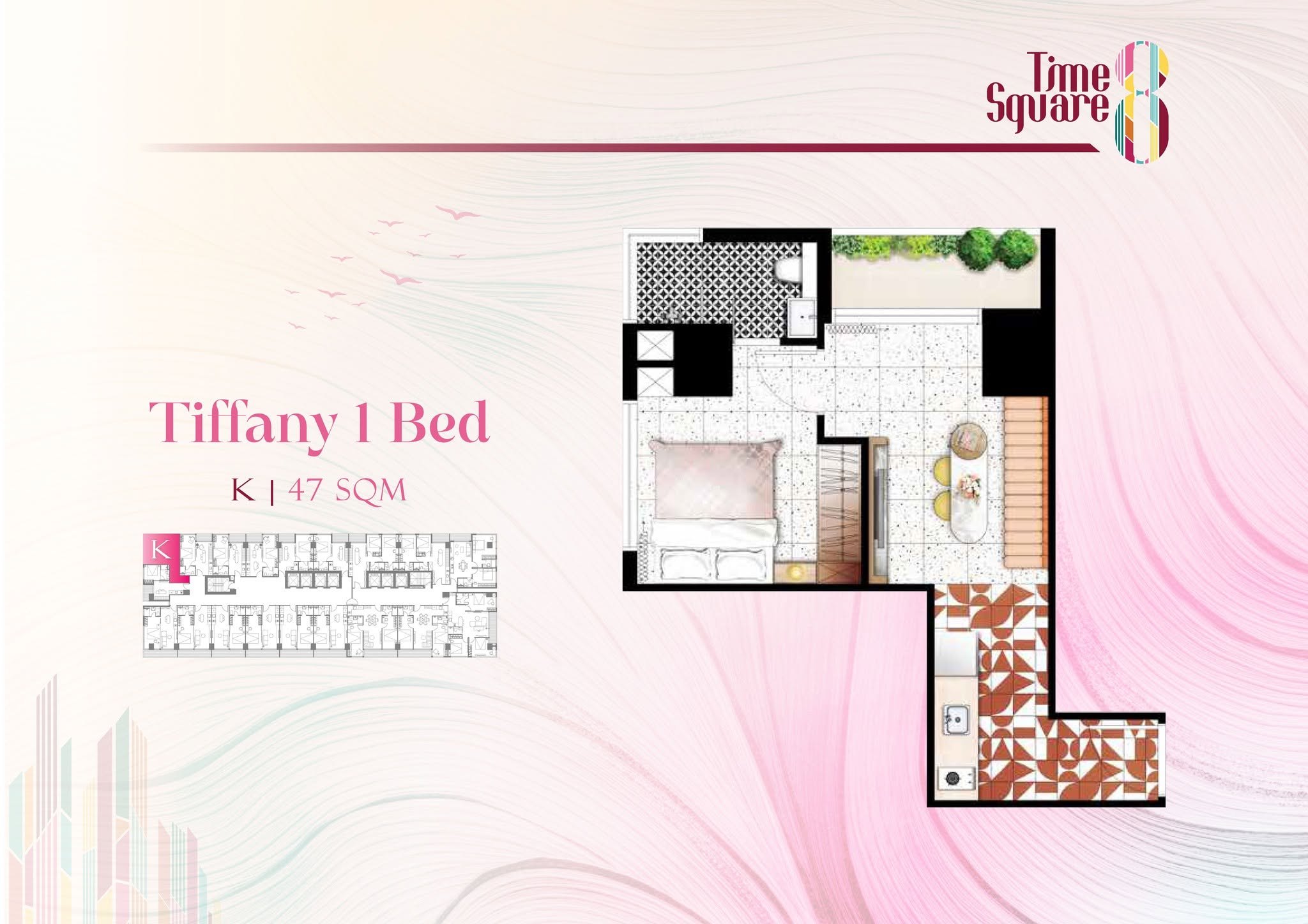 For Sale 1 Bedroom Condo in Time Square8 Toul Tompong, view 2