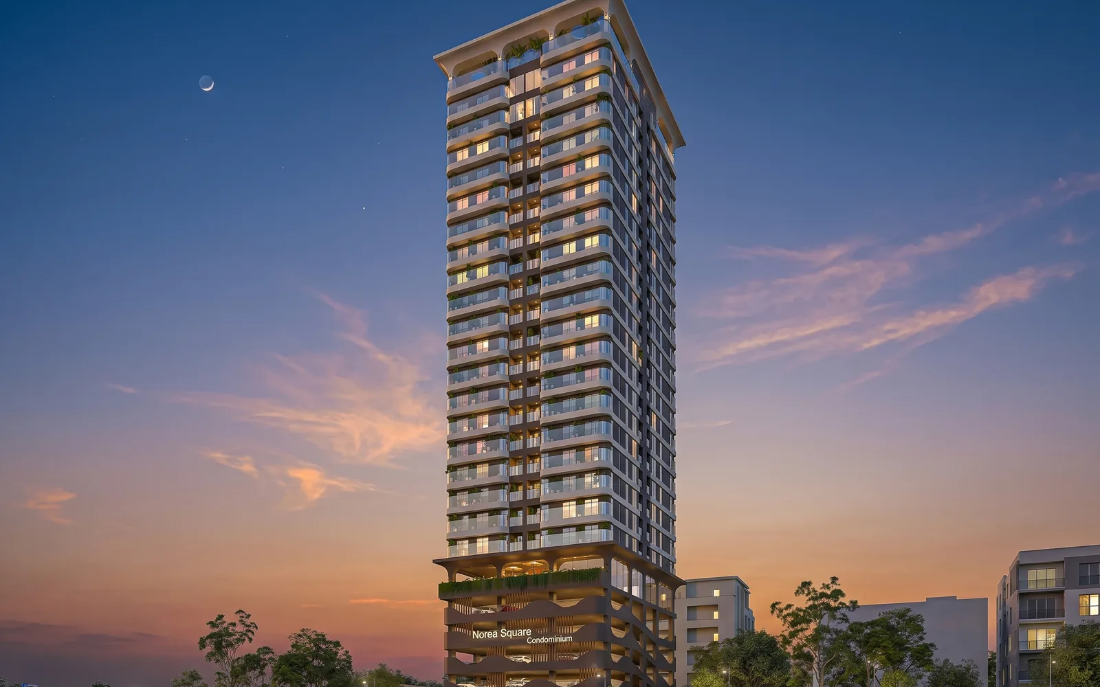 Norea Square Condominium, 金边