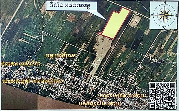 Vacant Land, 71 m² in Lvea Aem, Kandal, photo 2