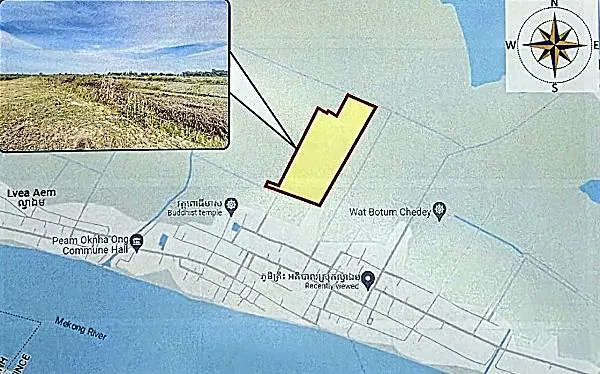 Vacant Land, 71 m² in Lvea Aem, Kandal, photo 3