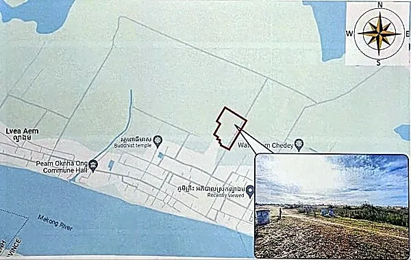 Vacant Land, 50 m² in Lvea Aem, Kandal, photo 3