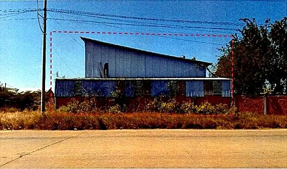 Land & Warehouse, 1038 m² in Chroy Changvar, Phnom Penh