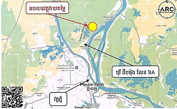 Land & Warehouse, 1038 m² in Chroy Changvar, Phnom Penh, photo 6
