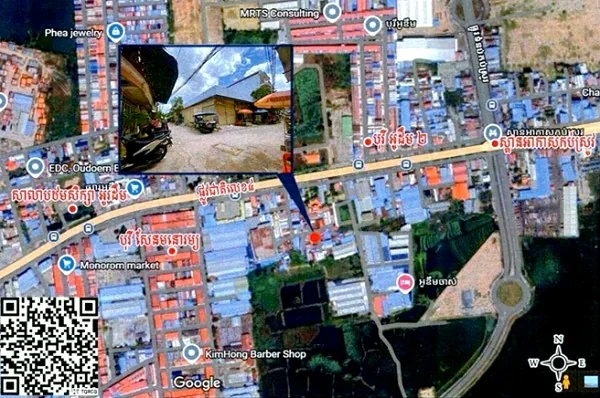 Land & Commercial Building in Khan Pou Senchey, Phnom Penh