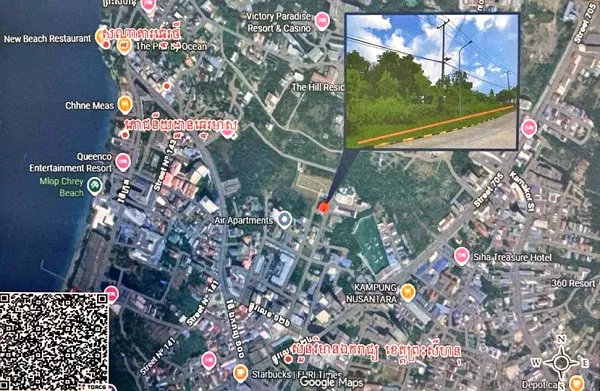 Land, 765 m2 in Krong Preah Sihanouk, Preah Sihanouk