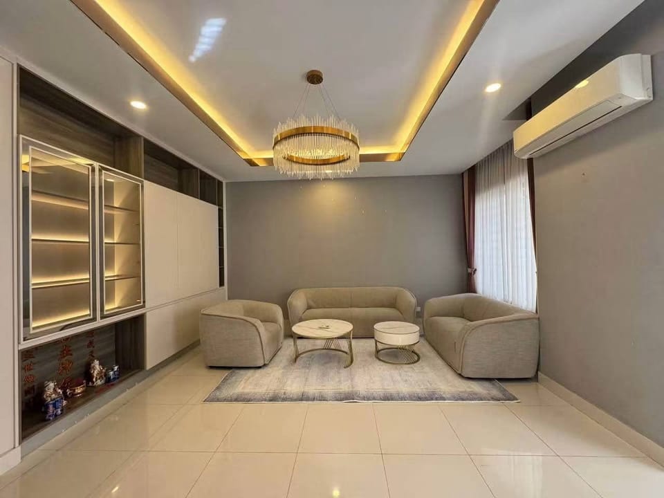 Eco Poli twin villa with generous side land, Boeung Snor, view 2