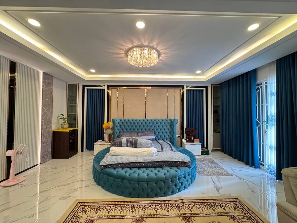 Grand Corner Villa with Expansive Grounds in Borey Peng Huot, Chbar Ampov, Phnom Penh