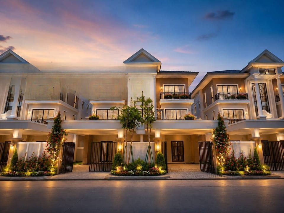 Move-In Ready Twin Villa in the Borey Peng Huot Community, Chbar Ampov, Пномпень